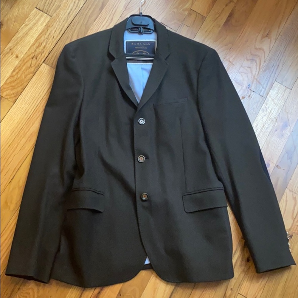 Zara military green style man jacket💫